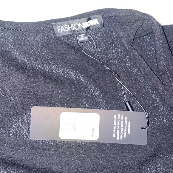 Fashion Nova Little White Lies Top - Picture 6 of 8